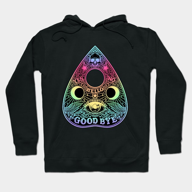 Ouija Planchette Board. All Seeing Eye Hoodie by OccultOmaStore